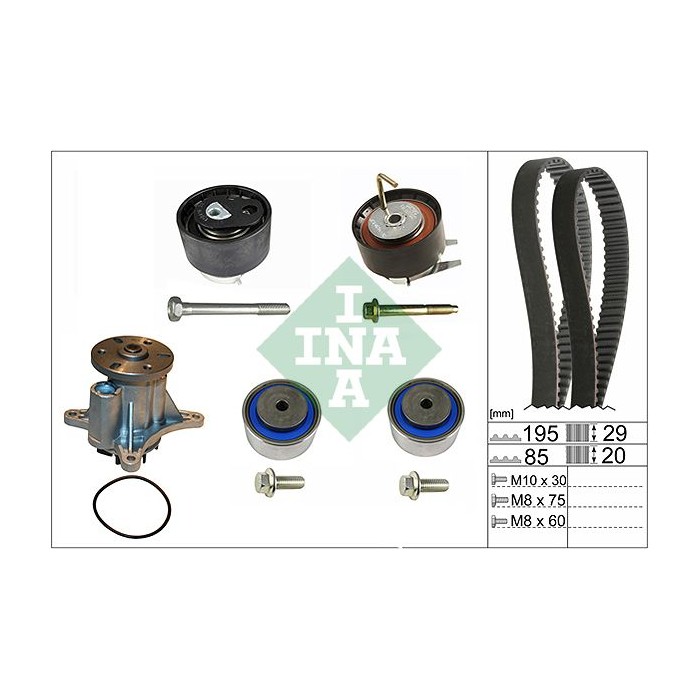 INA Wasserpumpe + Zahnriemensatz 530046930