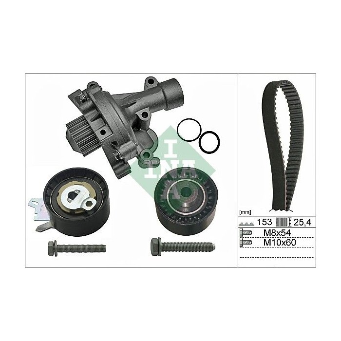 INA Wasserpumpe + Zahnriemensatz 530047130