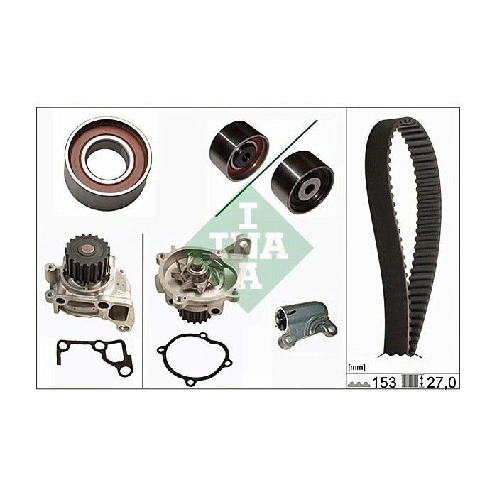 INA Wasserpumpe + Zahnriemensatz 530048530
