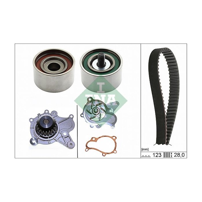INA Wasserpumpe + Zahnriemensatz 530050230