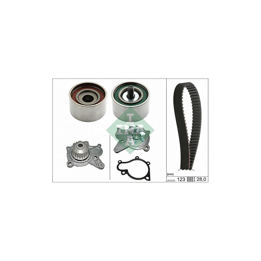 INA Wasserpumpe + Zahnriemensatz 530050231