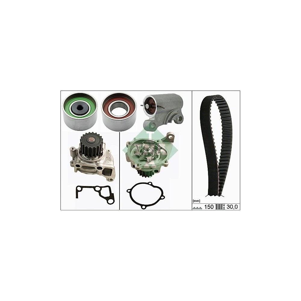 INA Wasserpumpe + Zahnriemensatz 530051930