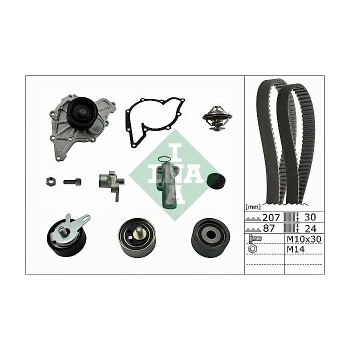 INA Wasserpumpe + Zahnriemensatz 530053930