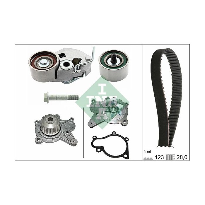 INA Wasserpumpe + Zahnriemensatz 530054230