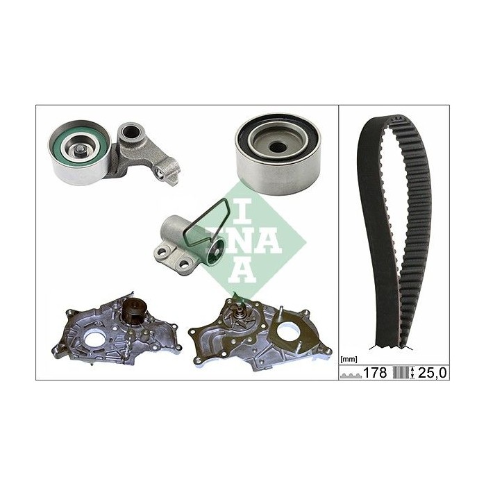 INA Wasserpumpe + Zahnriemensatz 530054331