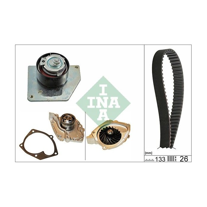 INA Wasserpumpe + Zahnriemensatz 530057930