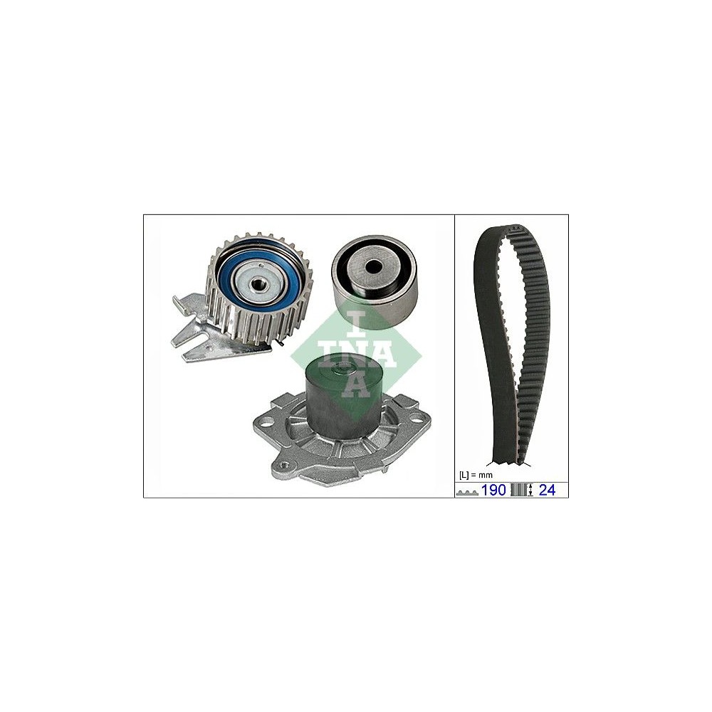 INA Wasserpumpe + Zahnriemensatz 530062030