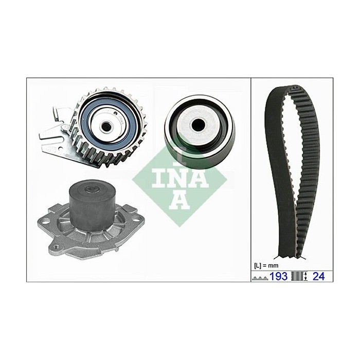 INA Wasserpumpe + Zahnriemensatz 530062130