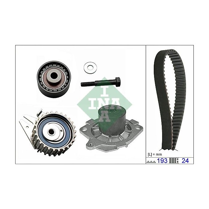 INA Wasserpumpe + Zahnriemensatz 530062330
