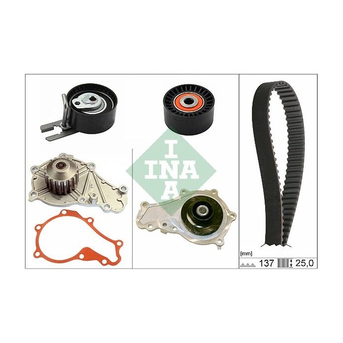 INA Wasserpumpe + Zahnriemensatz 530063230