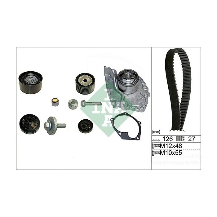INA Wasserpumpe + Zahnriemensatz 530063830