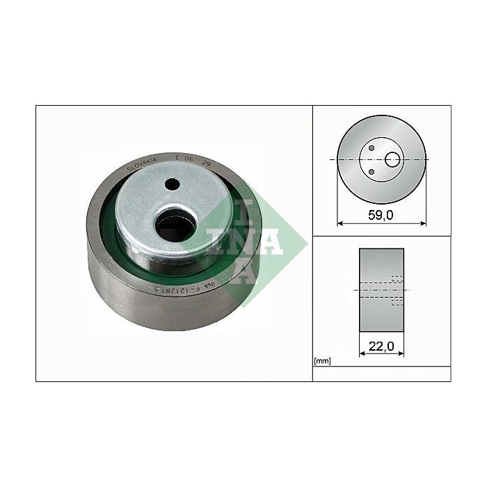 INA Spannrolle, Zahnriemen 531003010