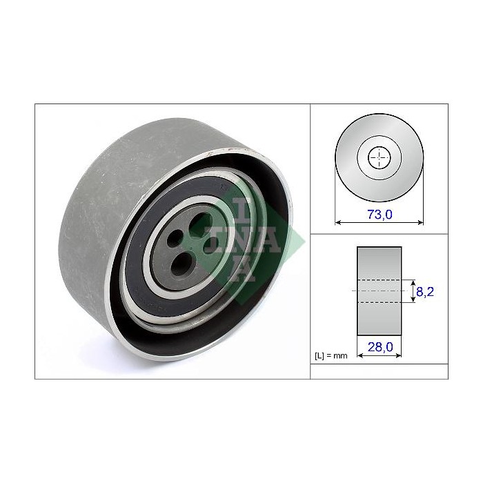 INA Spannrolle, Zahnriemen 531010320