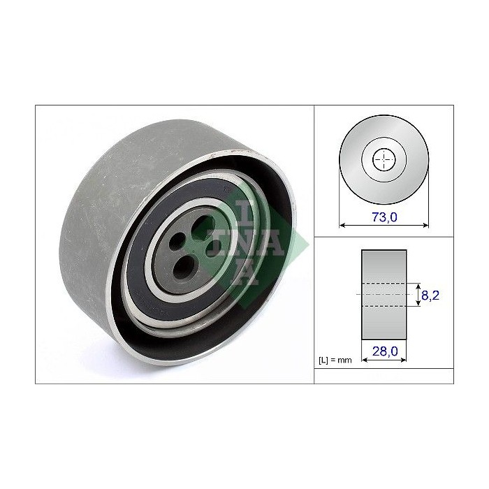 INA Spannrolle, Zahnriemen 531010320