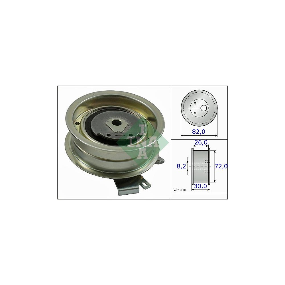 INA Spannrolle, Zahnriemen 531020320