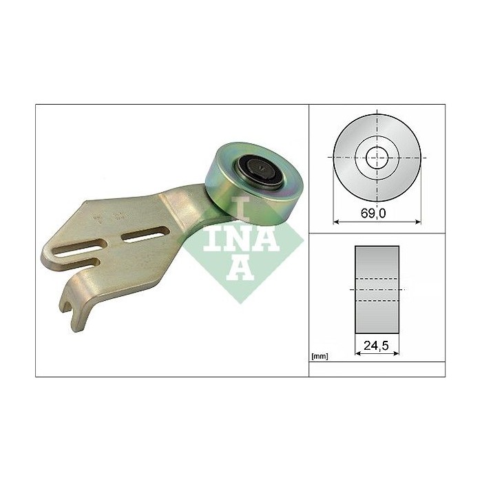 INA Spannrolle, Keilrippenriemen 531023810