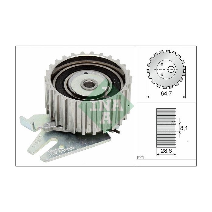 INA Spannrolle, Zahnriemen 531025430