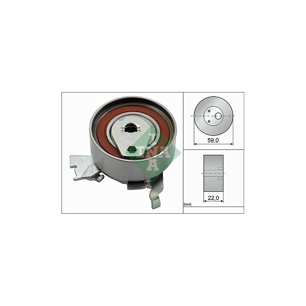 INA Spannrolle, Zahnriemen 531027330