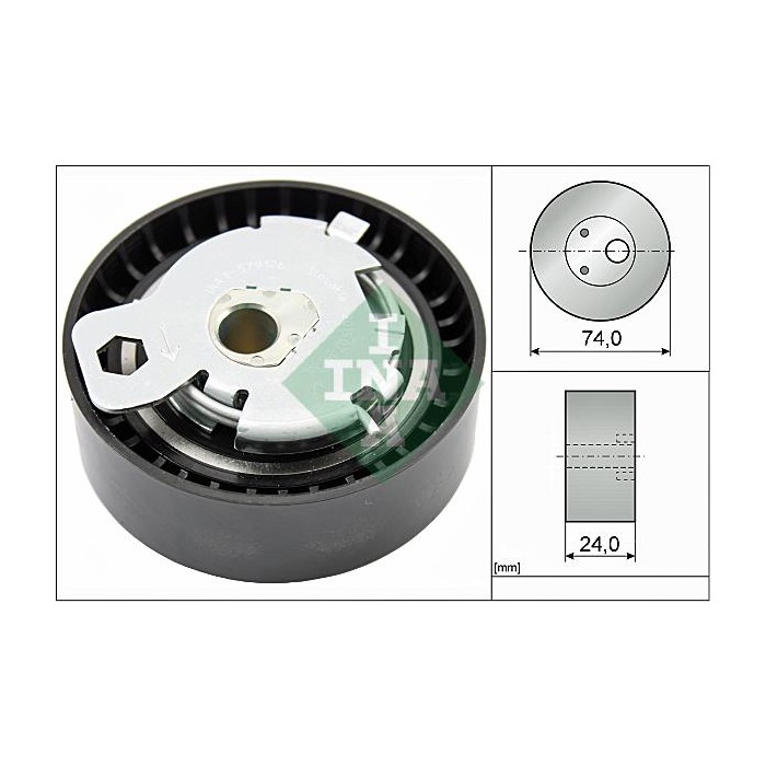 INA Spannrolle, Zahnriemen 531049710