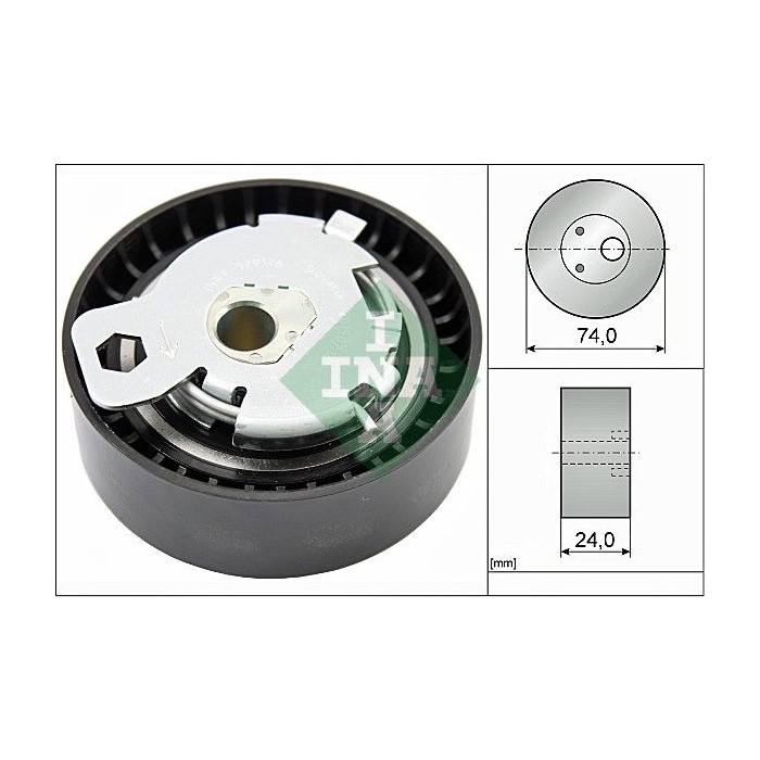 INA Spannrolle, Zahnriemen 531049710