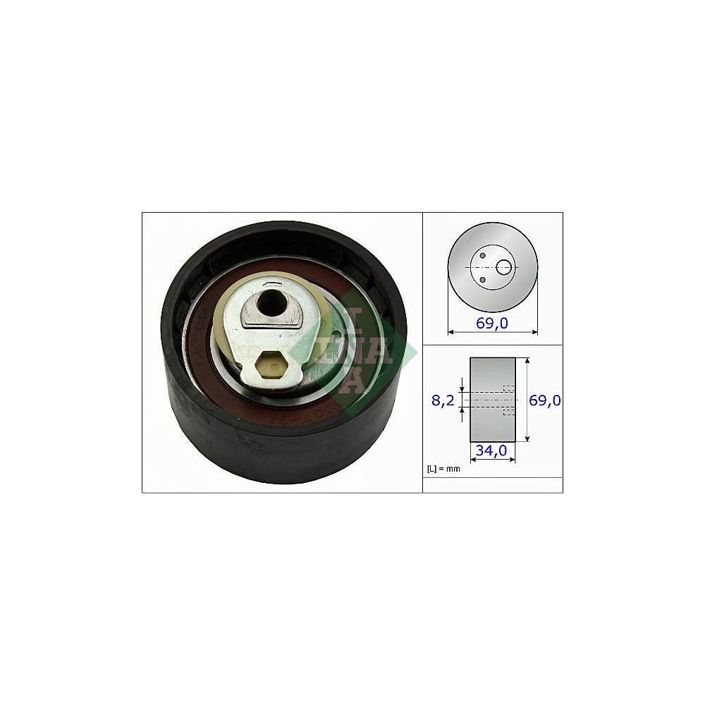 INA Spannrolle, Zahnriemen 531050510