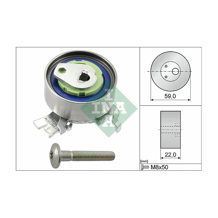 INA Spannrolle, Zahnriemen 531051830