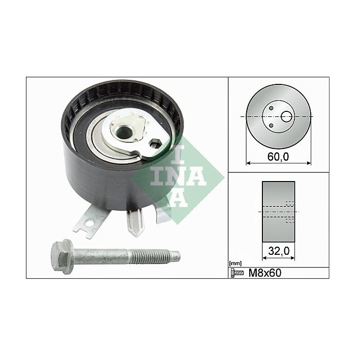 INA Spannrolle, Zahnriemen 531054710