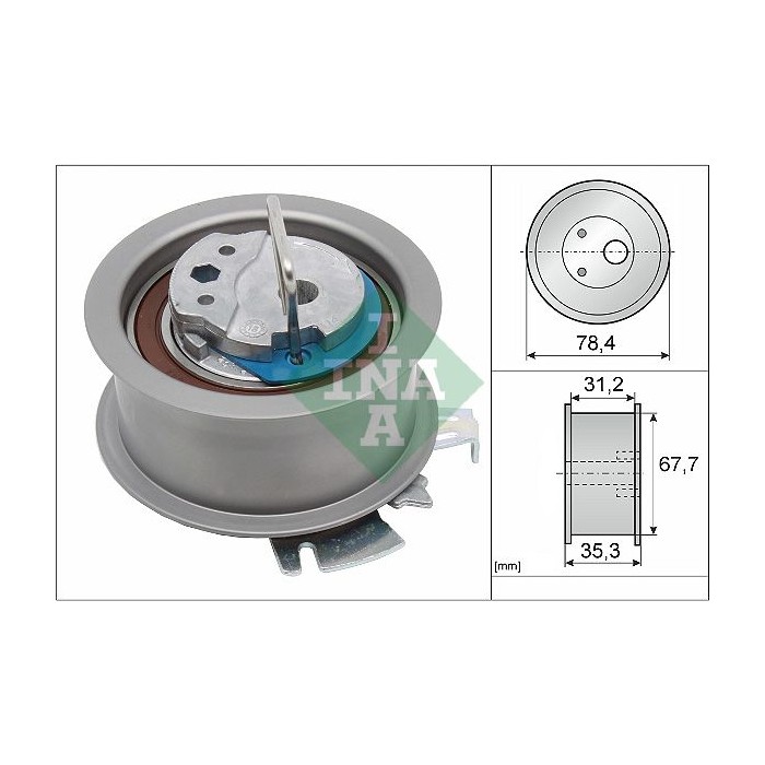 INA Spannrolle, Zahnriemen 531056530