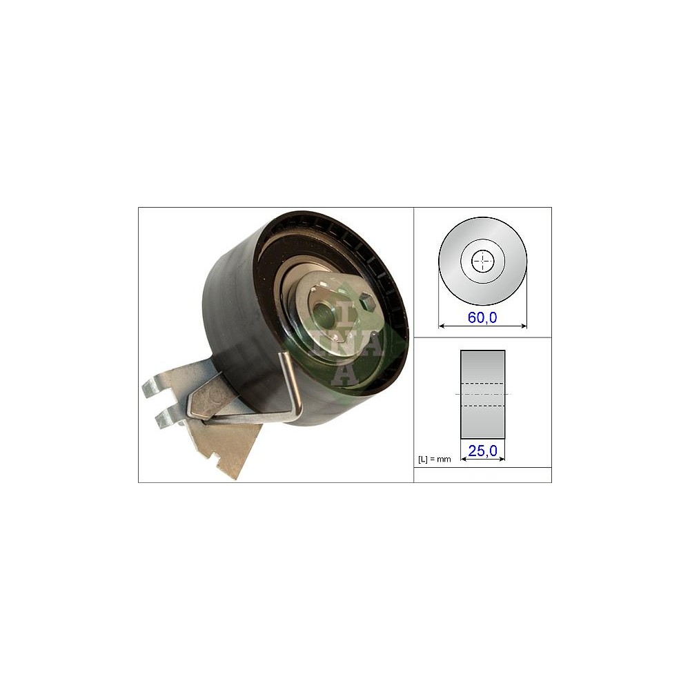 INA Spannrolle, Zahnriemen 531057210